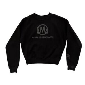 Kobe Mamba Mambacita Blackout Matte Logo Crewneck Sweatshirt Size Medium & XXL